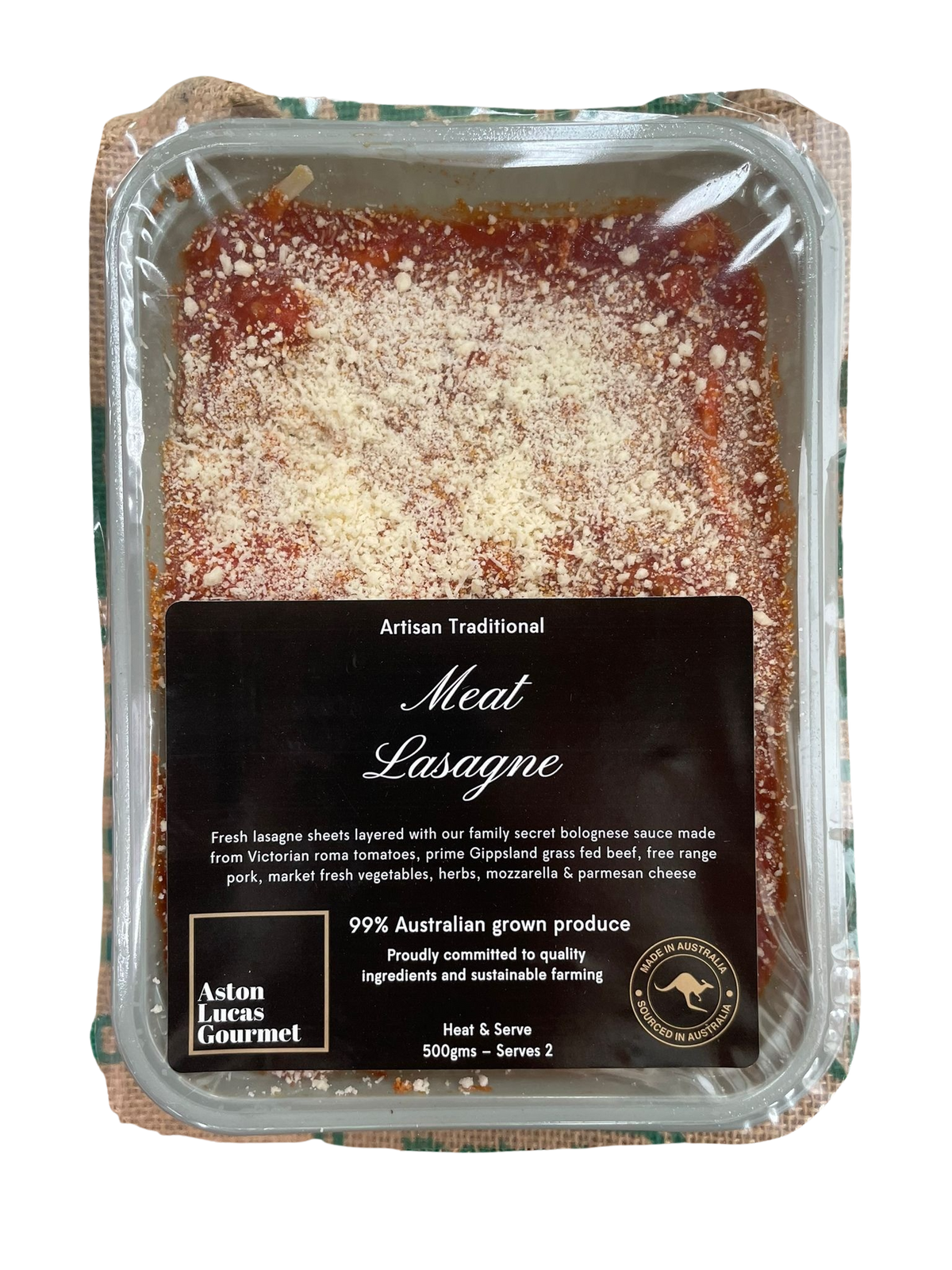 Lasagne- 500g Fresh , Italian( ready to heat)