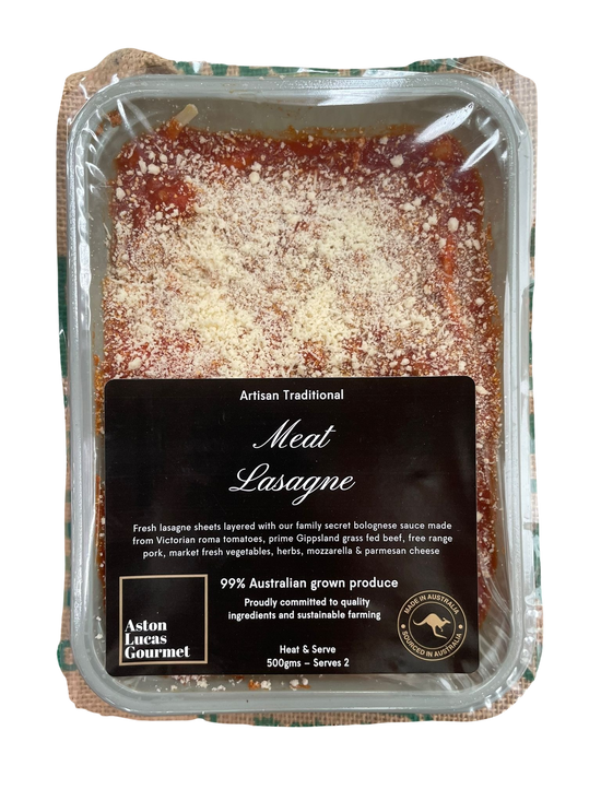 Lasagne- 500g Fresh , Italian( ready to heat)