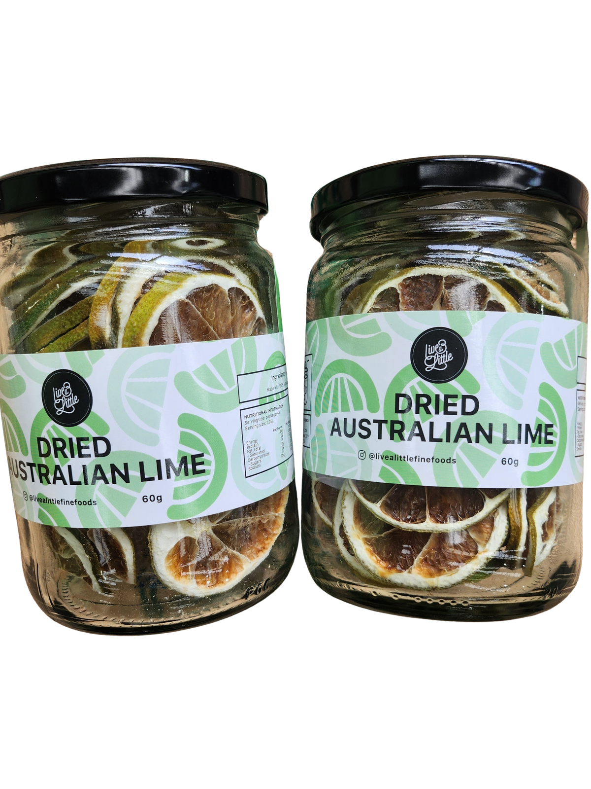 Lime- Australian Dried 60g( made in vic)