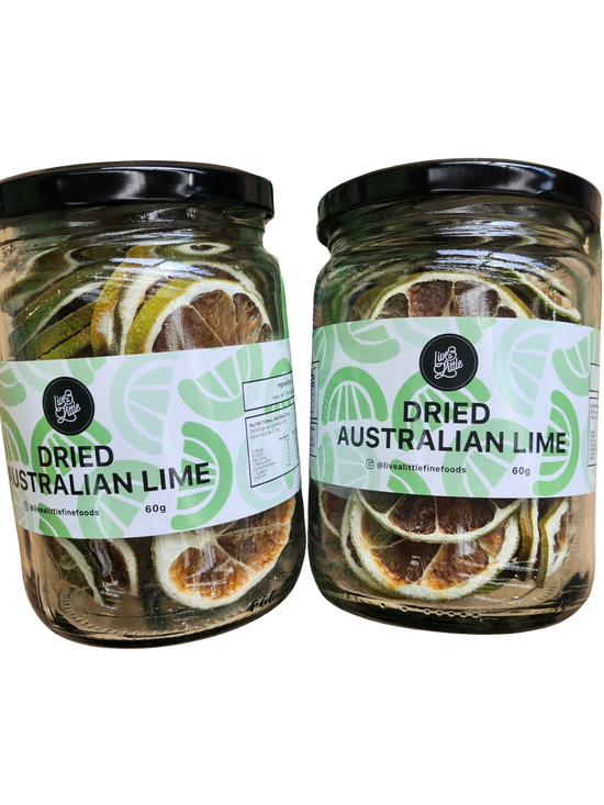 Lime- Australian Dried 60g( made in vic)