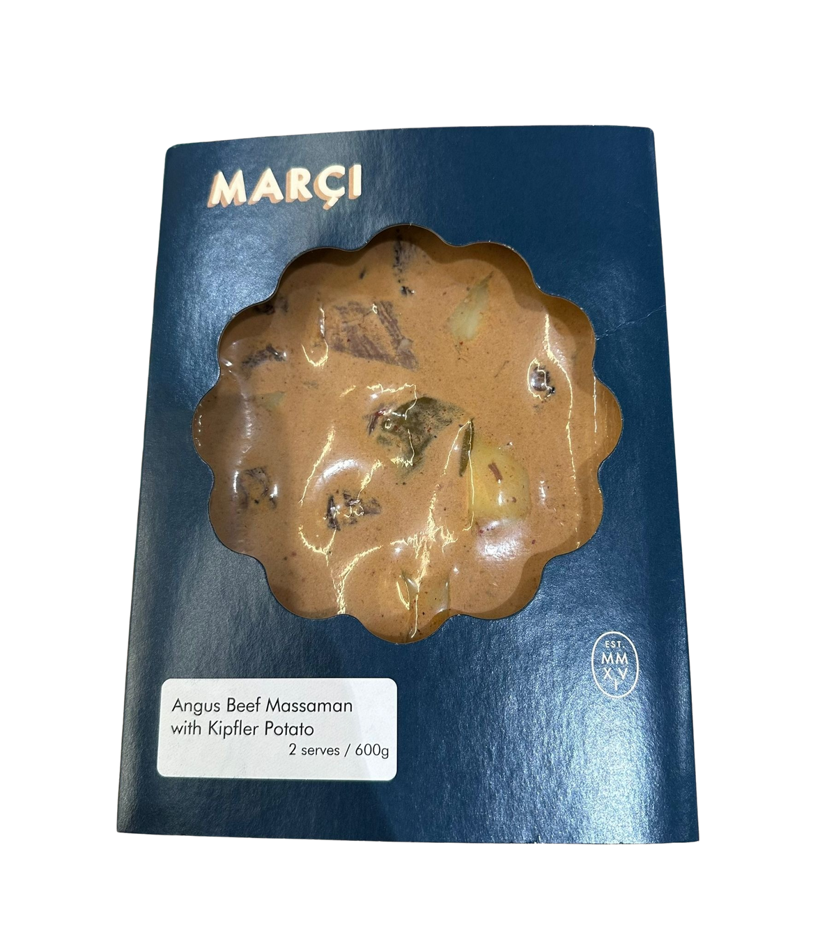 Marci-Angus Beef Massaman with kipfler potato 600g serves 2 ( Michelin star chefs)
