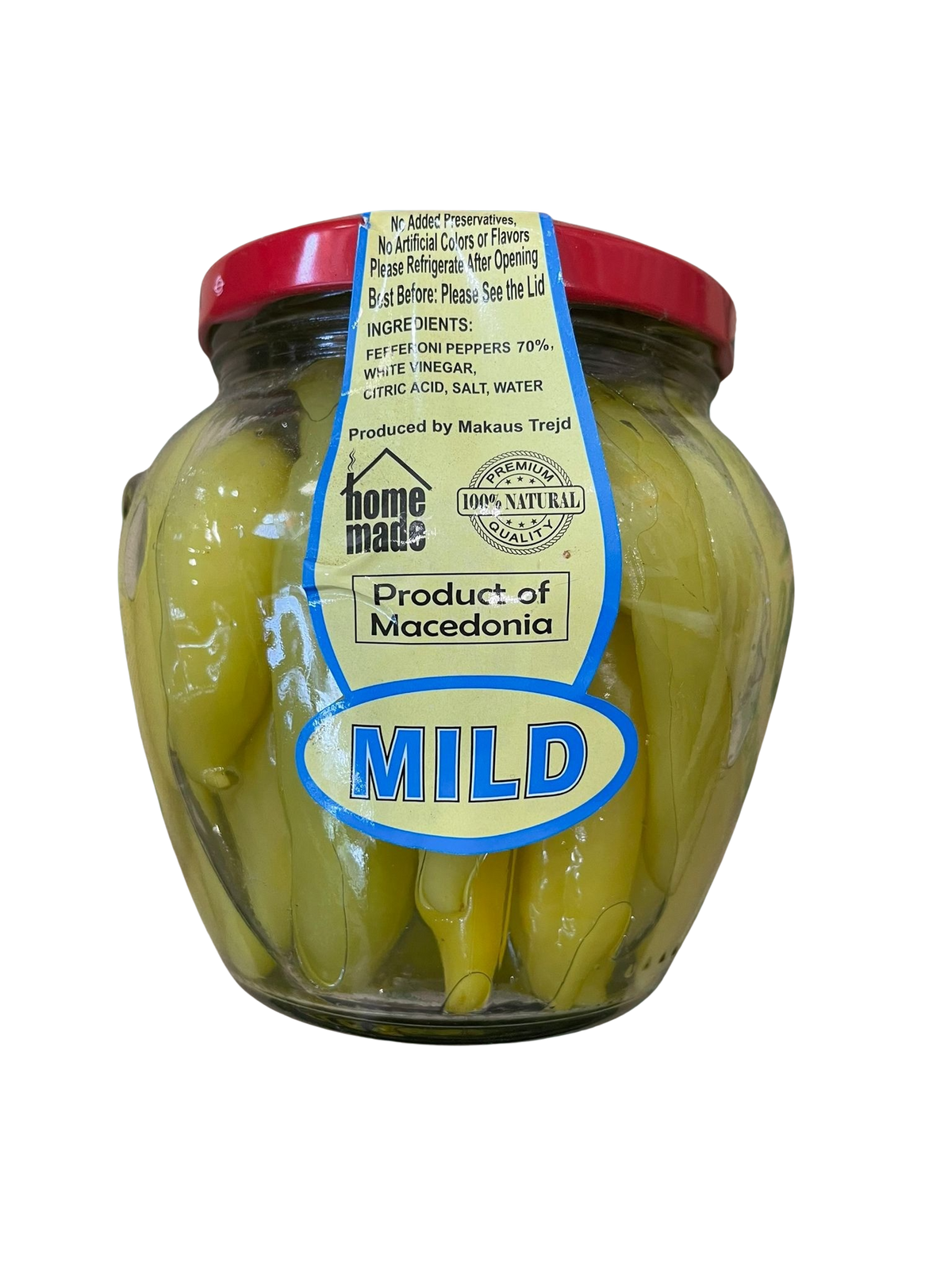 Mild Peppers Fefferoni 500g