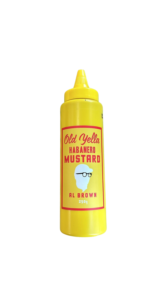 Mustard- Al brown 250g squeezable