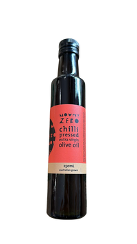 Oil- Chilli pressed olive oil 250ml ( Mount Zero) Australian made