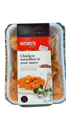 Pasta-Chicken Tortellini in Rose sauce 300g , home made quality