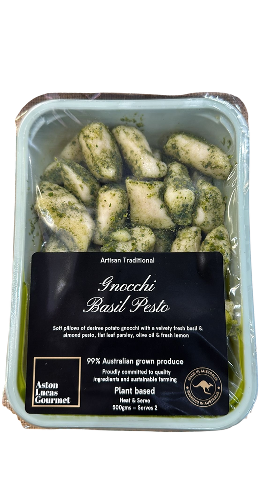 Pasta-Gnocchi Basil Pesto 500g  , served 2