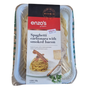 Pasta-Spaghetti Cabonara with smoked bacon 300g