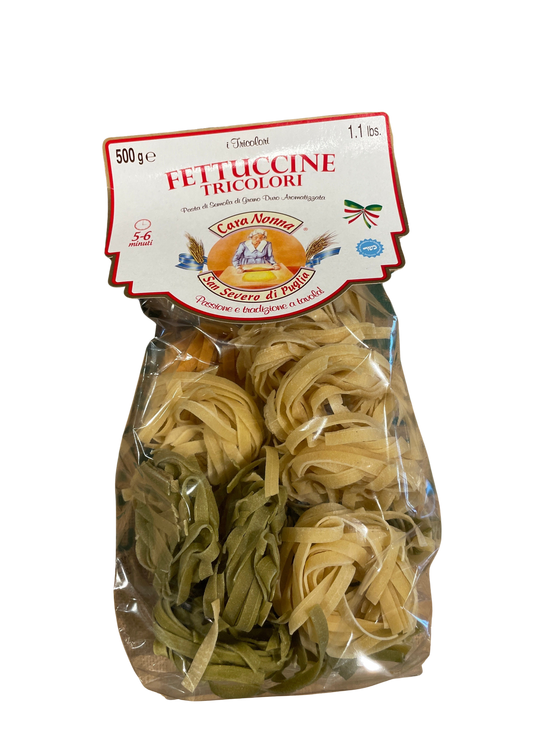 Pasta - Fettuccine Tricolor, 500g
