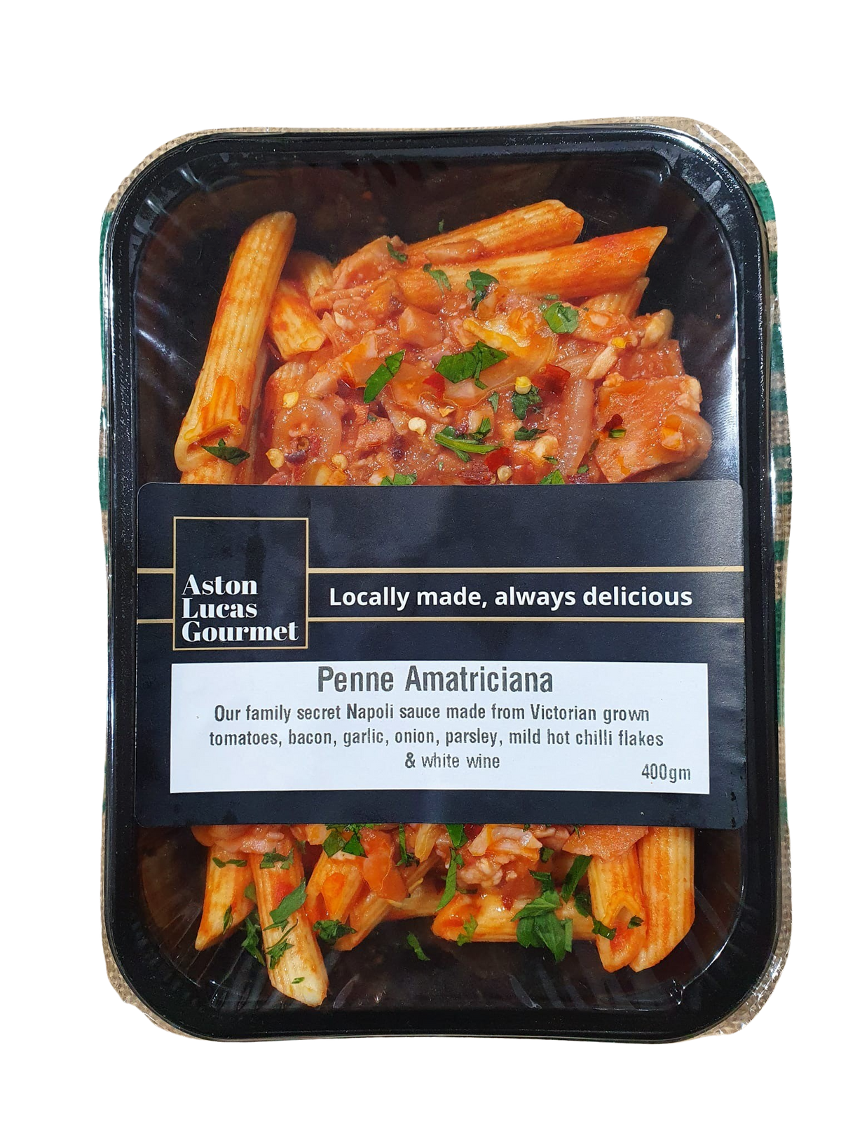 Pasta - PENNE AMATRICIANA 400G  Ready to Eat