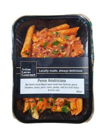 Pasta - PENNE AMATRICIANA 400G  Ready to Eat