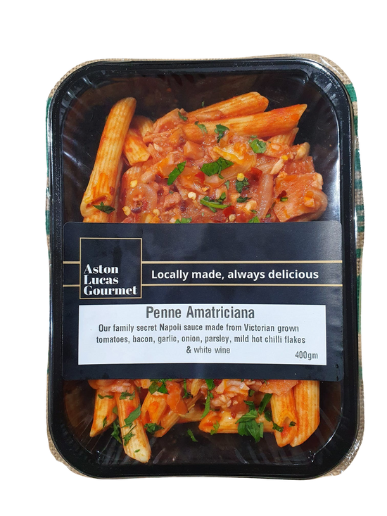 Pasta - PENNE AMATRICIANA 400G  Ready to Eat