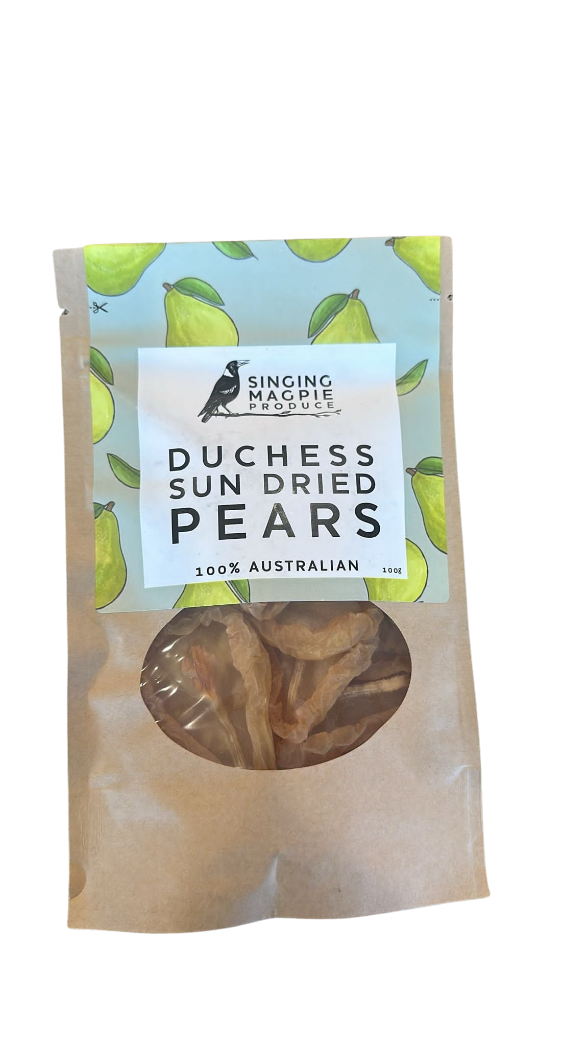 Pears- Duchess Sun Dried ( 100% Australian) 100g