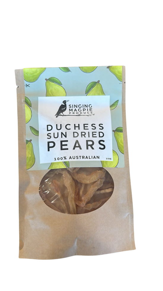 Pears- Duchess Sun Dried ( 100% Australian) 100g