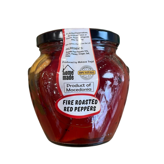 Pepper- Roasted red with garlic 550g