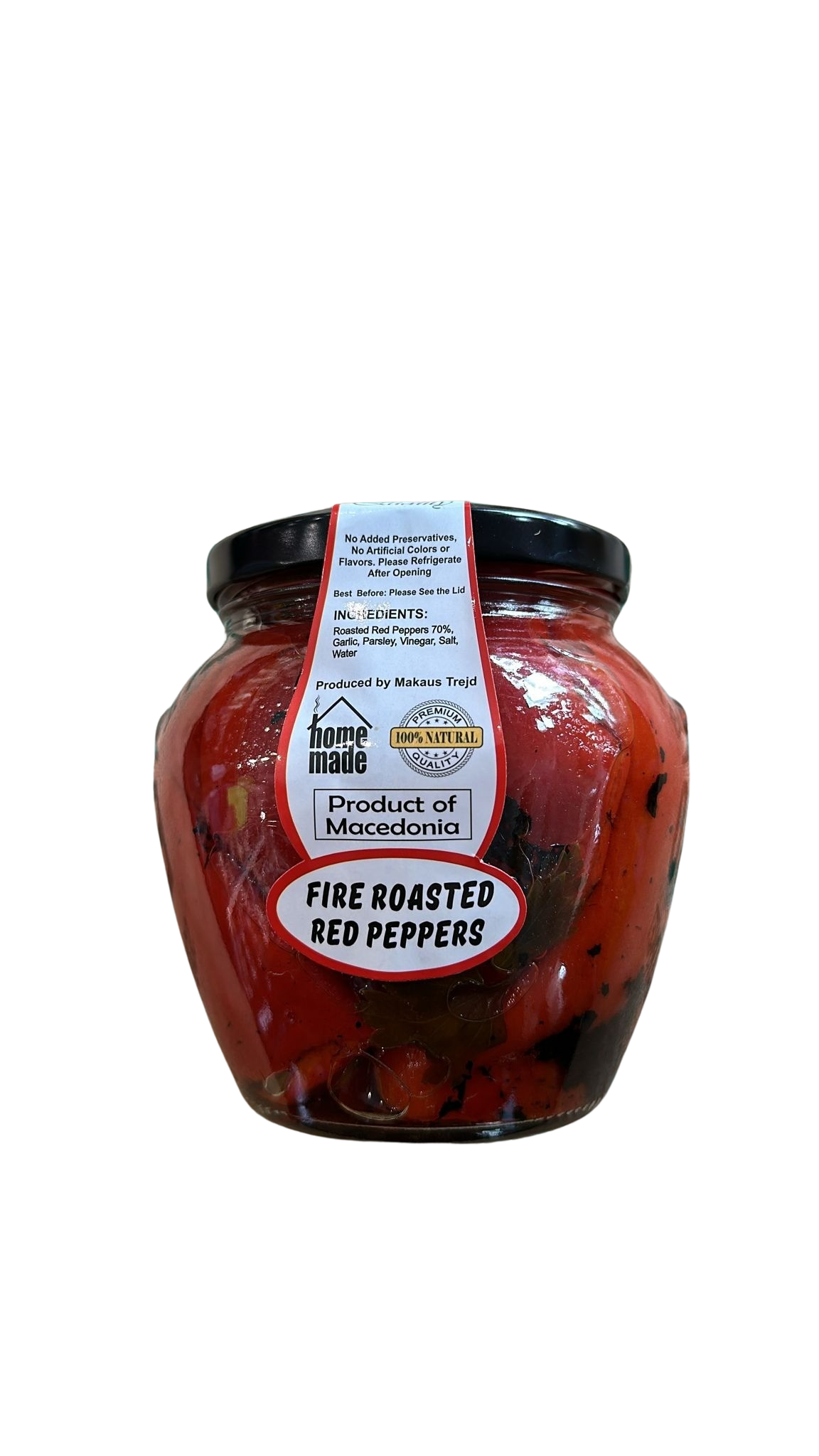 Peppers-Red , 500g (glass jar)