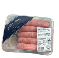 Peter Bouchier-Grass Fed Beef thick sausages 480g