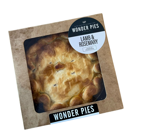 Pie-Lamb & Rosemary 1kg ( Wonder Pies) Family size