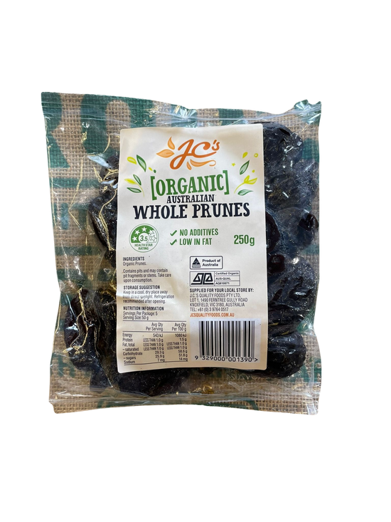 Prunes- Whole 250g (made in Aus)