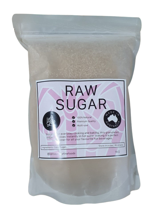 Raw Sugar 1kg Aussie Made