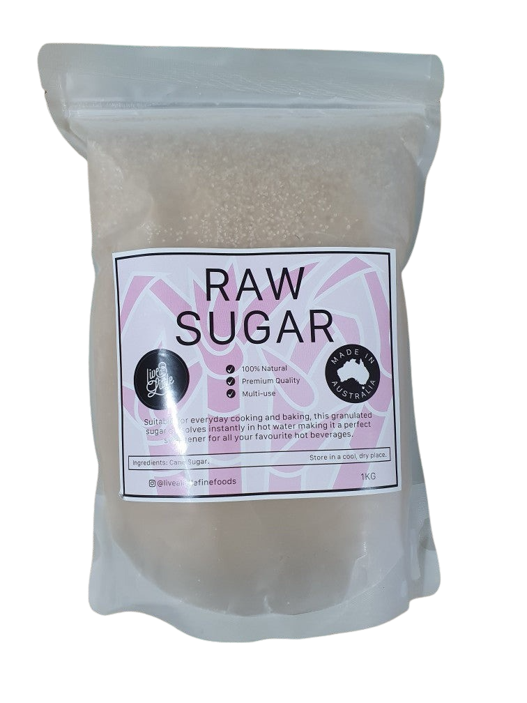Raw Sugar 1kg Aussie Made