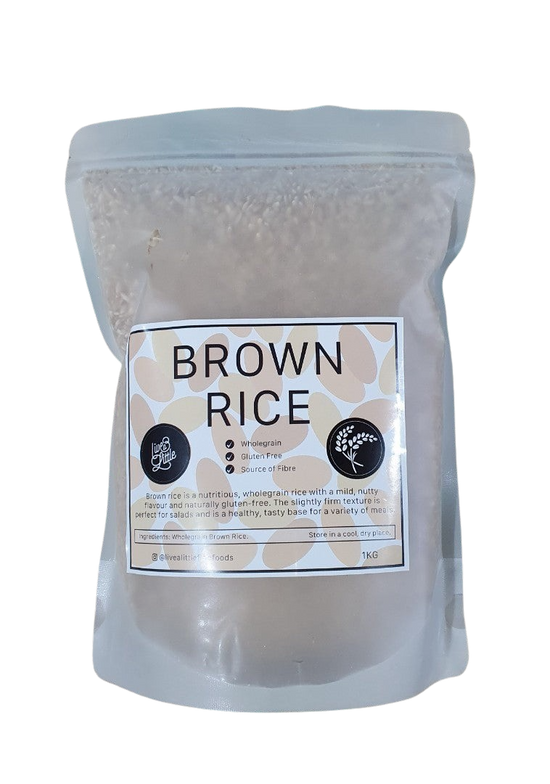 Rice- Brown (1kg) Australian made