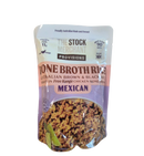 Rice- Mexican chicken Bone Broth, Microwave Pouch 100g ( The stock Merchant)
