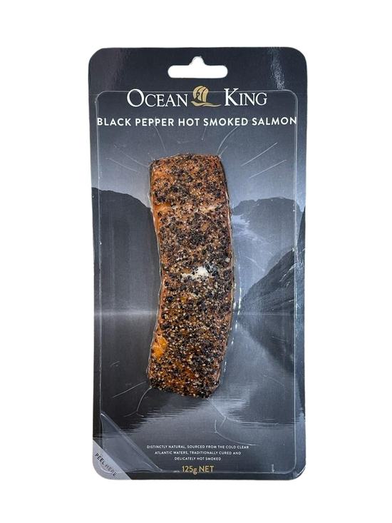 Salmon- Black Pepper Hot Smoked