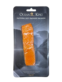 Salmon- Natural Hot Smoked 125g