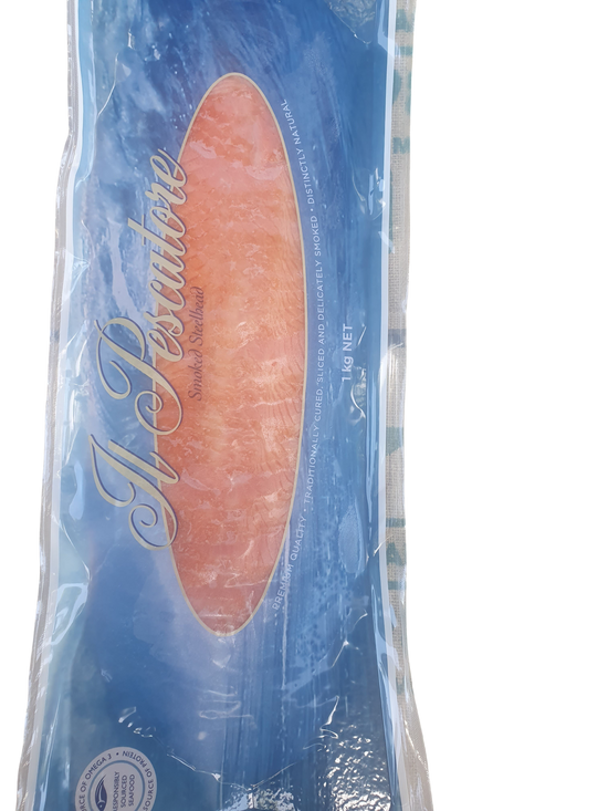 Salmon - 1kg SIDE and Sliced  Norway