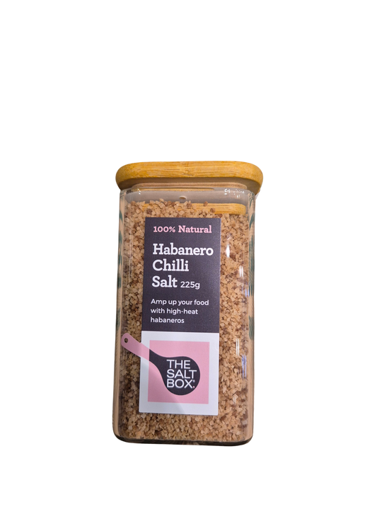 Salt - Habanero Chilli Salt, 225g glass jar
