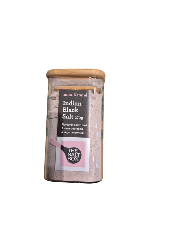 Salt - Indian Black Salt, 270g glass jar