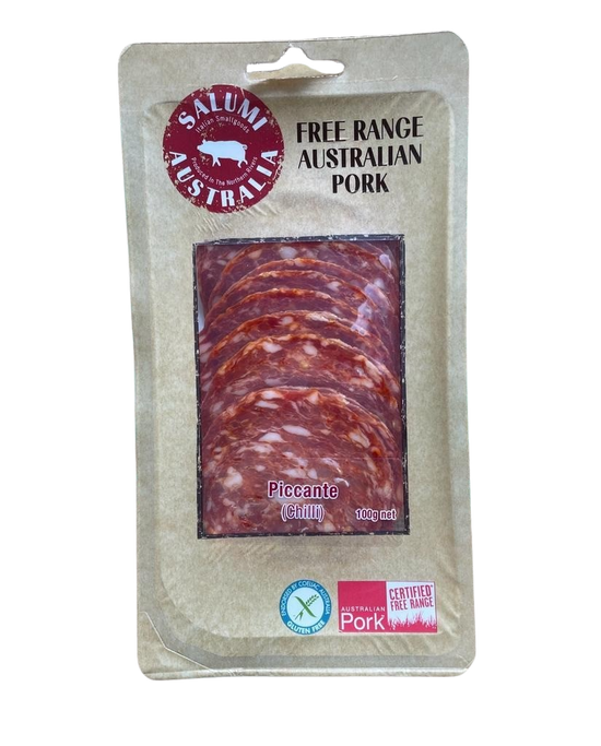 Salumi Australia- Chilli Salami sliced 100g