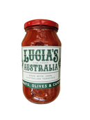 Sauce- Lucia's Tomato , Olive & Capers 500g