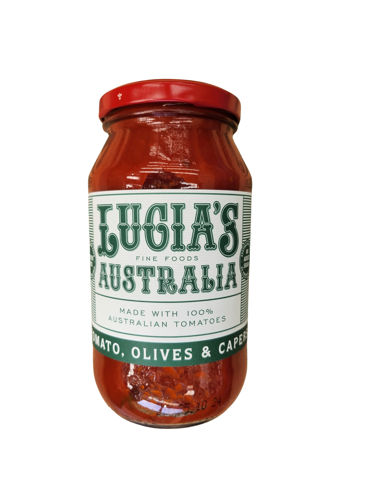 Sauce- Lucia's Tomato , Olive & Capers 500g