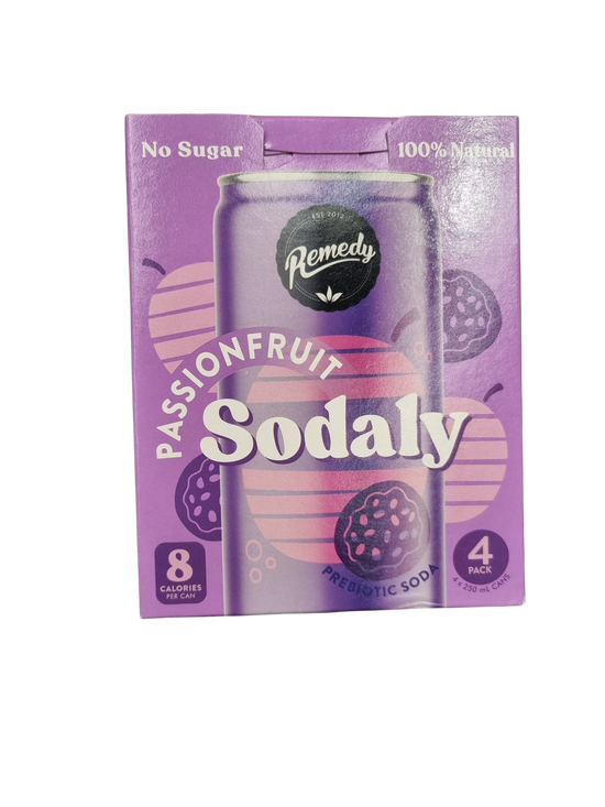 Soda- Passionfruit Sodaly 4pack