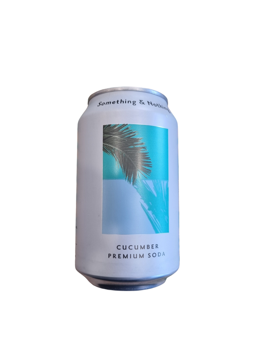 Soda- Something & Nothing Cucumber Premium 330ml