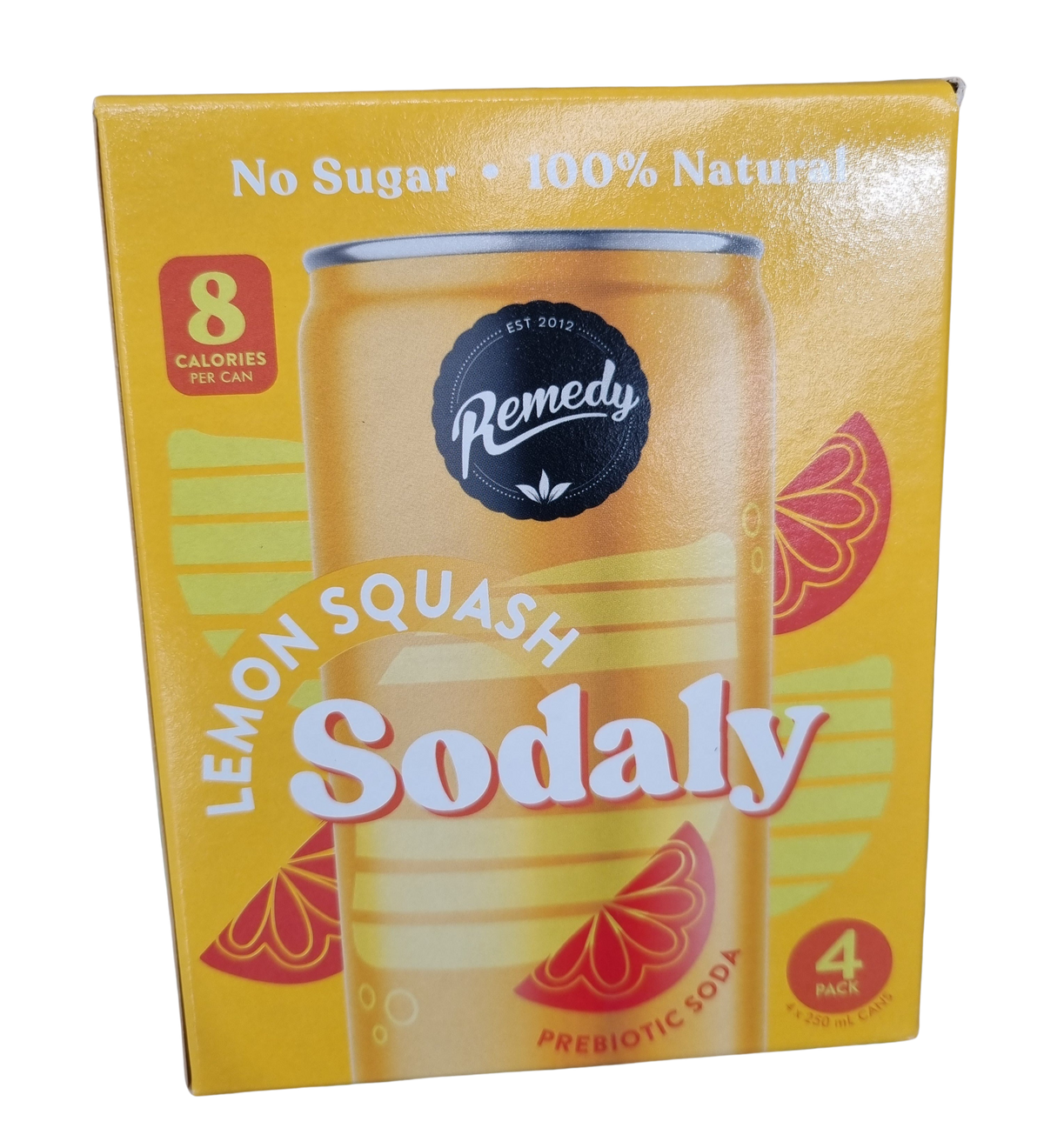 Sodaly- Lemon Squash 4 pack ( Sodaly)