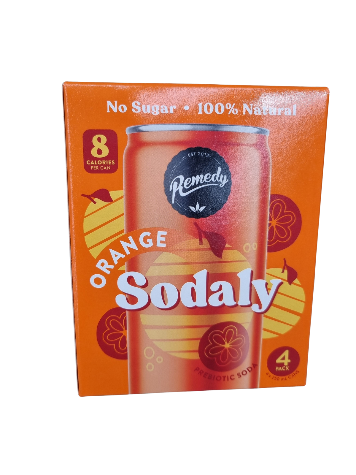 Sodaly- Orange 4 pack Sodaly ( remedy)