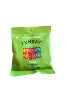 Sour Gummy Bears - Funday No Sugar Lollies 50g
