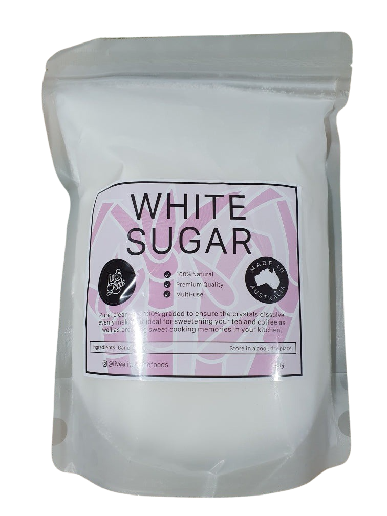 Sugar- White, Australian 1kg Bag! Good value