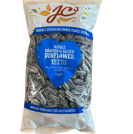 Sunflower Seeds - Whole Roasted & Salted 200g
