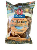 Tortillas- Chips  Authentic Sea Salt     La Tortilleria