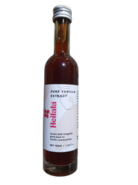 Vanilla Bean Extract Pure 50ml glass bottle