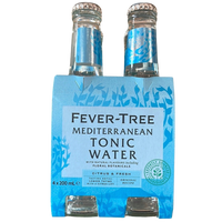 Water- Tonic 4 x 200ml pack (Mediterranean)