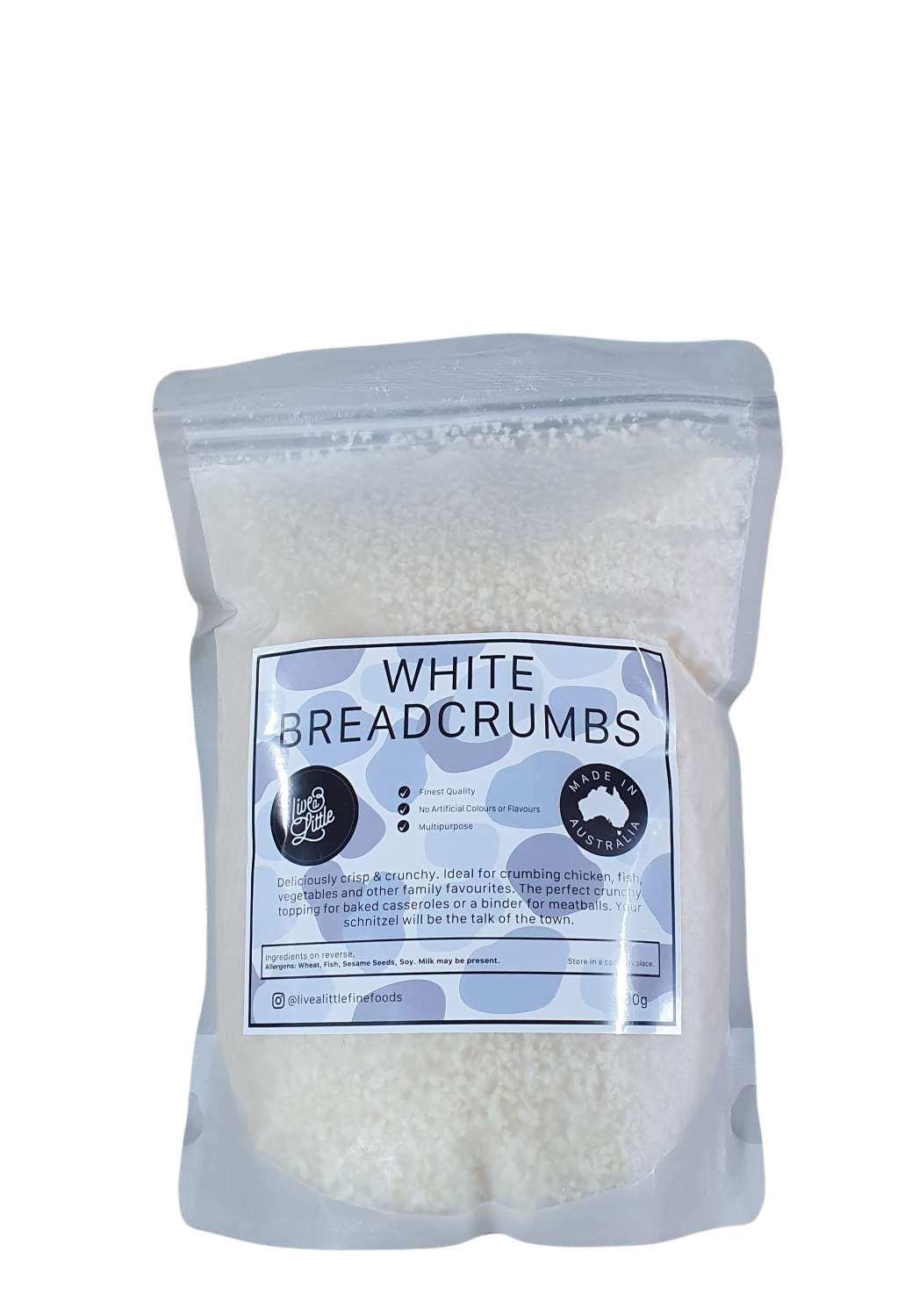 White Breadcrumbs 400g Aussie Made