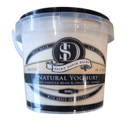 Yoghurt-Natural Vanilla Bean 800g(St David Dairy)