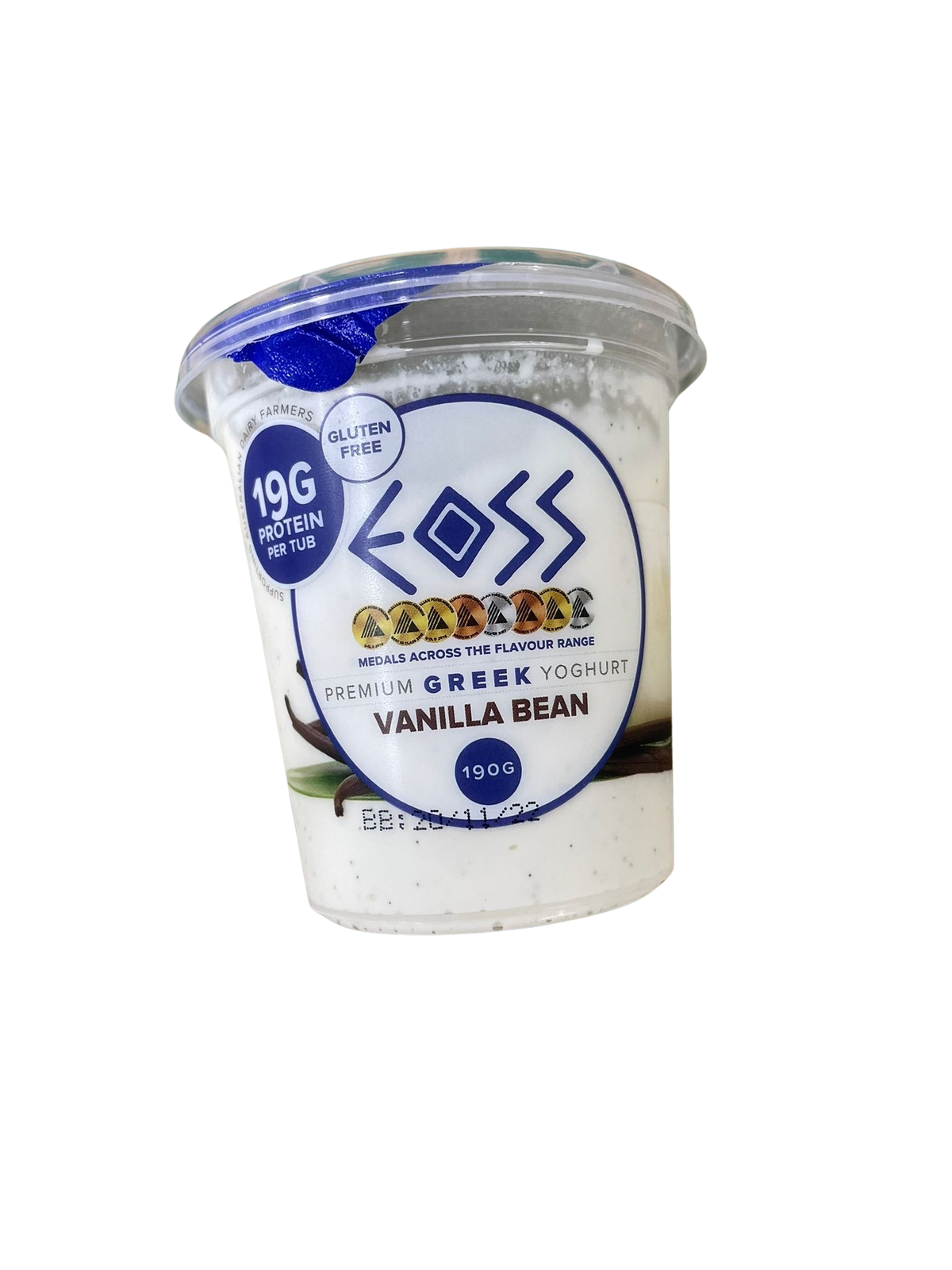 Yoghurt - 190g Vanilla Bean (Eoss)