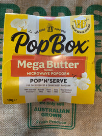 Popcorn - Pop Box Microwave Mega Butter Flavour