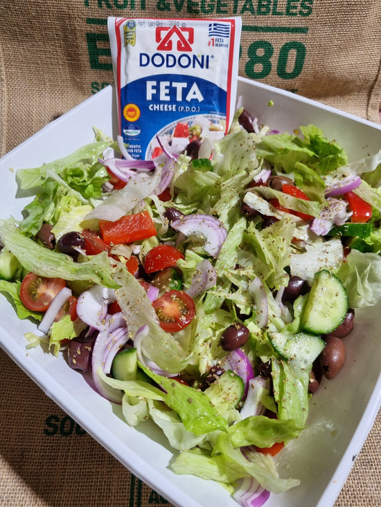 Fresh Greek Salad - Large - with Feta